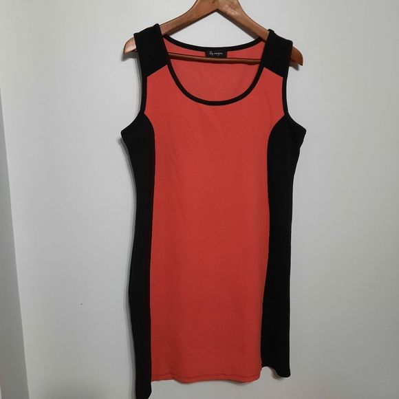 Lily Morgan Pink and Black Dress - Picture 2 of 5